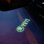 SKODA YETI LOGO LIGHTS Nr.111 (quantité 1 = 2 Logo Film / 2 feux de porte)