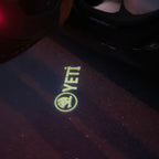SKODA YETI LOGO LIGHTS Nr.111 (quantité 1 = 2 Logo Film / 2 feux de porte)