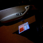 AUDI LOGO PROJECTOR LIGHTS Nr.153 (Menge 1 = 2 Logo Films / 2 Türlichter)