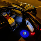 AUDI LOGO PROJECTOT LIGHTS Nr.05 (Menge 1 = 2 Logo Films / 2 Türlichter）