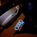 AUDI LOGO PROJECTOR LIGHTS Nr.107 (Menge 1 = 2 Logo Films / 2 Türlichter)