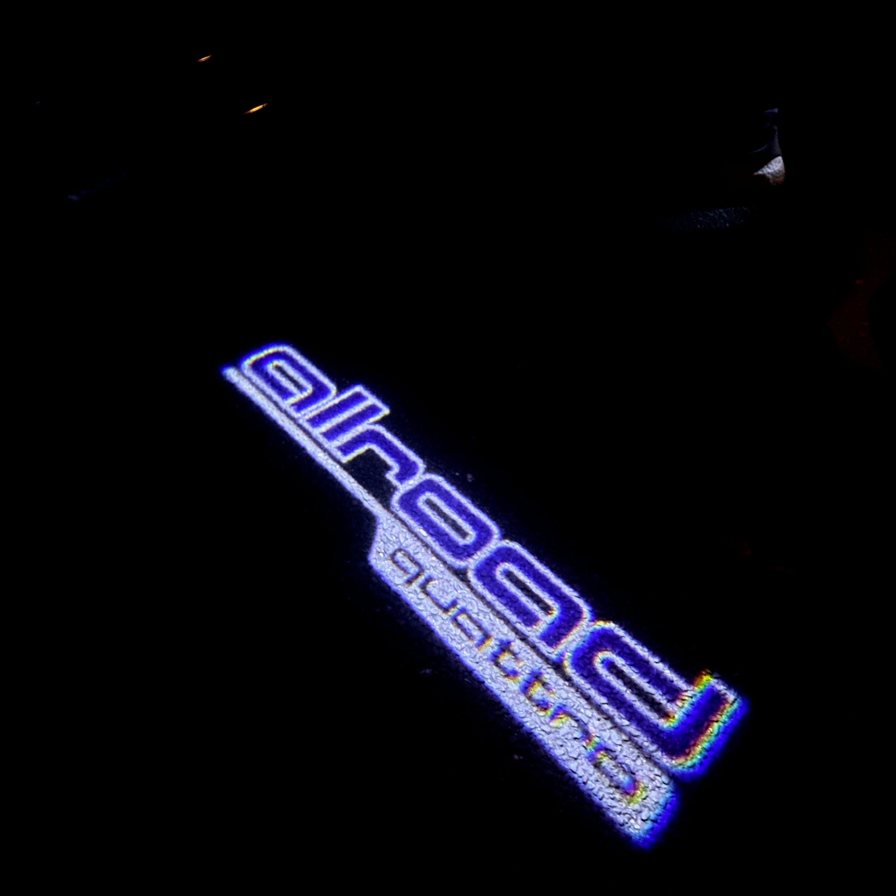 AUDI LOGO PROJEKTOT LIGHTS Nr.161 (Menge 1 = 2 Logo Films /2 Türlichter im Kombi 652899;