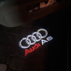 AUDI LOGO PROJECTOT LIGHTS Nr.44 (quantité 1 = 2 Logo Films /2 feux de porte)
