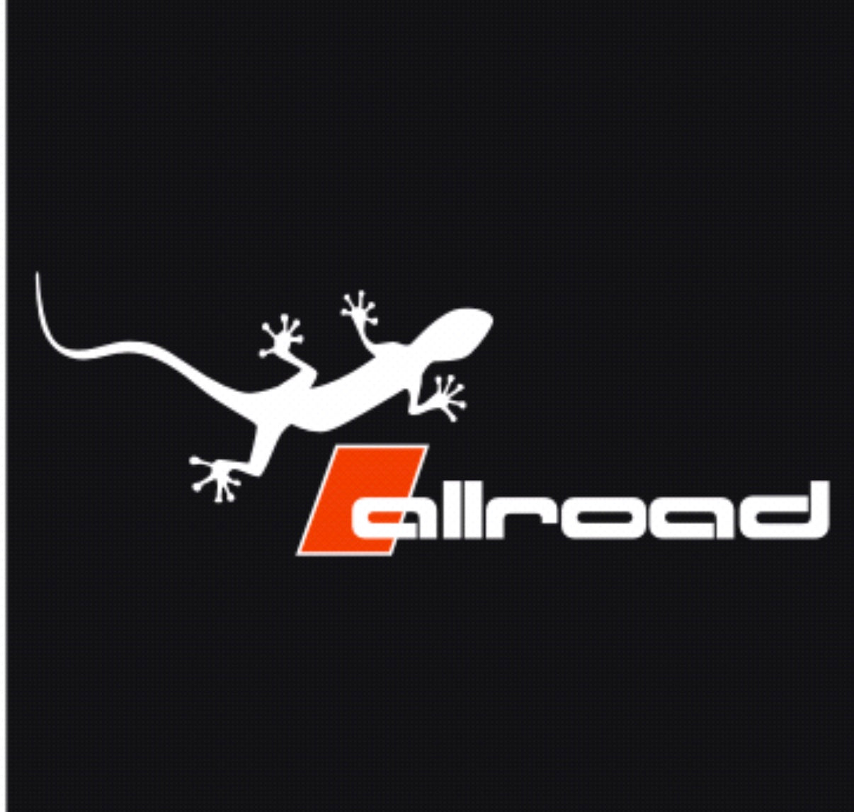 AUDI ALLROAD GECKO LOGO PROJECTOR LIGHTS Nr.147 (quantité 1 = 2 films de logo et 2 lumières de porte)