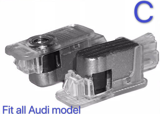 AUDI LOGO PROJECTOR LIGHTS Nr.115 (Anzahl 1 = 1 Sets / 2 Türlichter)