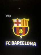 FC BARCELONA Logo Nr.250 (quantità 1 = 2 Logo Films /2 luci porta)