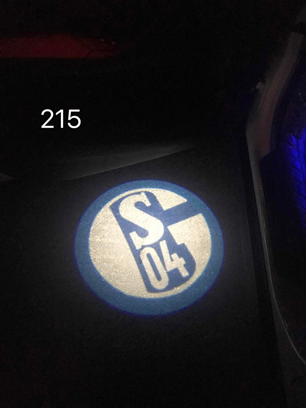 SCHALKE 04 Football CLUB Logo Nr.230 (quantité 1 = 2 Logo Films /2 feux de porte)