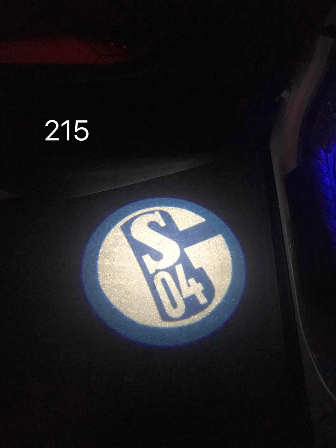SCHALKE 04 CUB Logo Nr.230 (الكمية 1 = 2 Logo Films /2 Los lights)