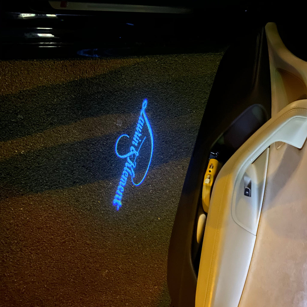SKODA Laurin&klement LOGO PROJECTOT LIGHTS Nr.19 (quantité 1 = 2 Logo Films /2 feux de porte)