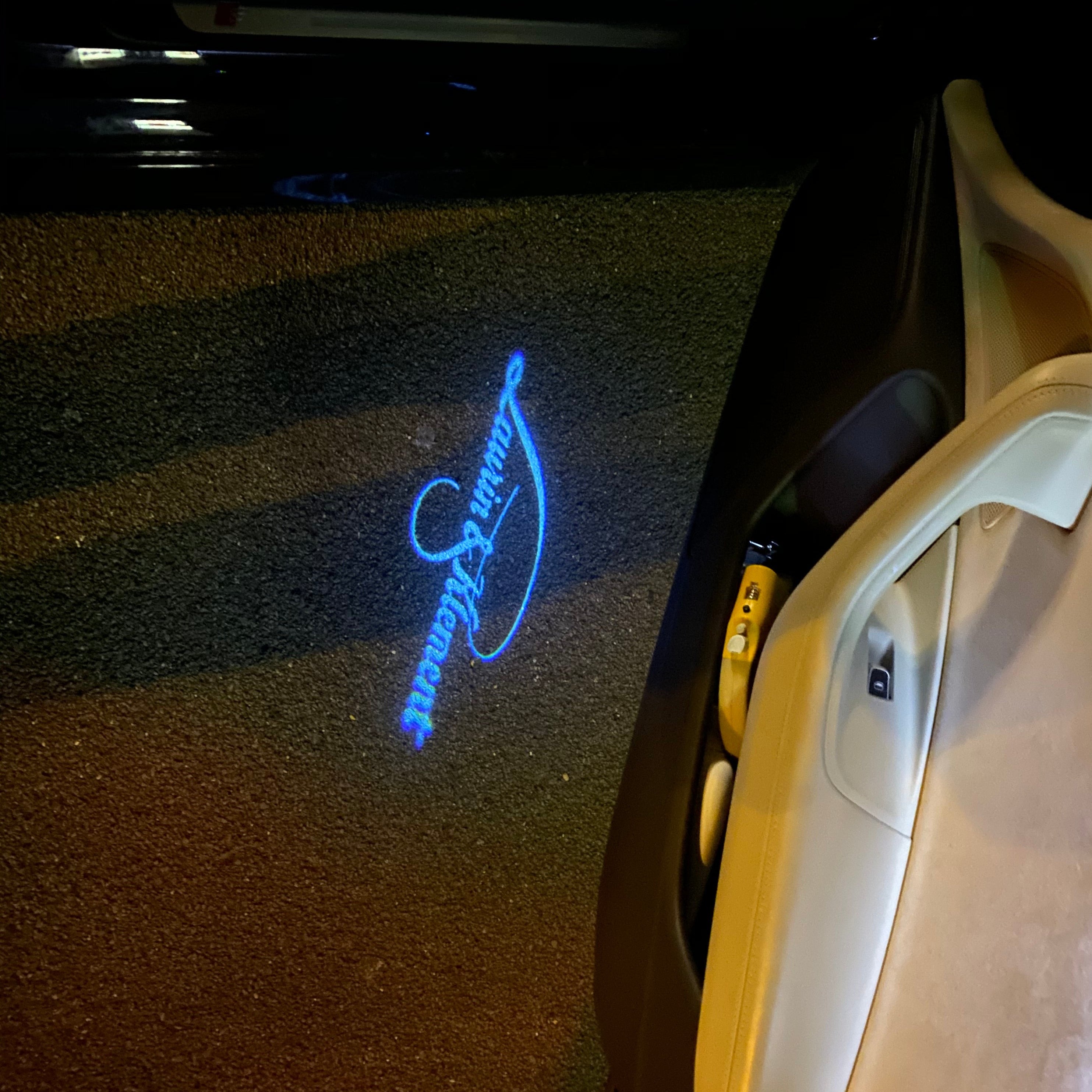 SKODA Laurin&klement LOGO PROJECTOT LIGHTS Nr.19 (cantidad 1 = 2 logo films /2 luces de puerta)