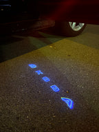 SKODA LOGO PROJECTOR LIGHTS Nr.41 (quantité 1 = 2 Film Logo / 2 lumières de porte)