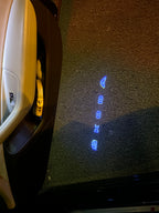 SKODA LOGO PROJECTOR LIGHTS Nr.41 (quantité 1 = 2 Film Logo / 2 lumières de porte)
