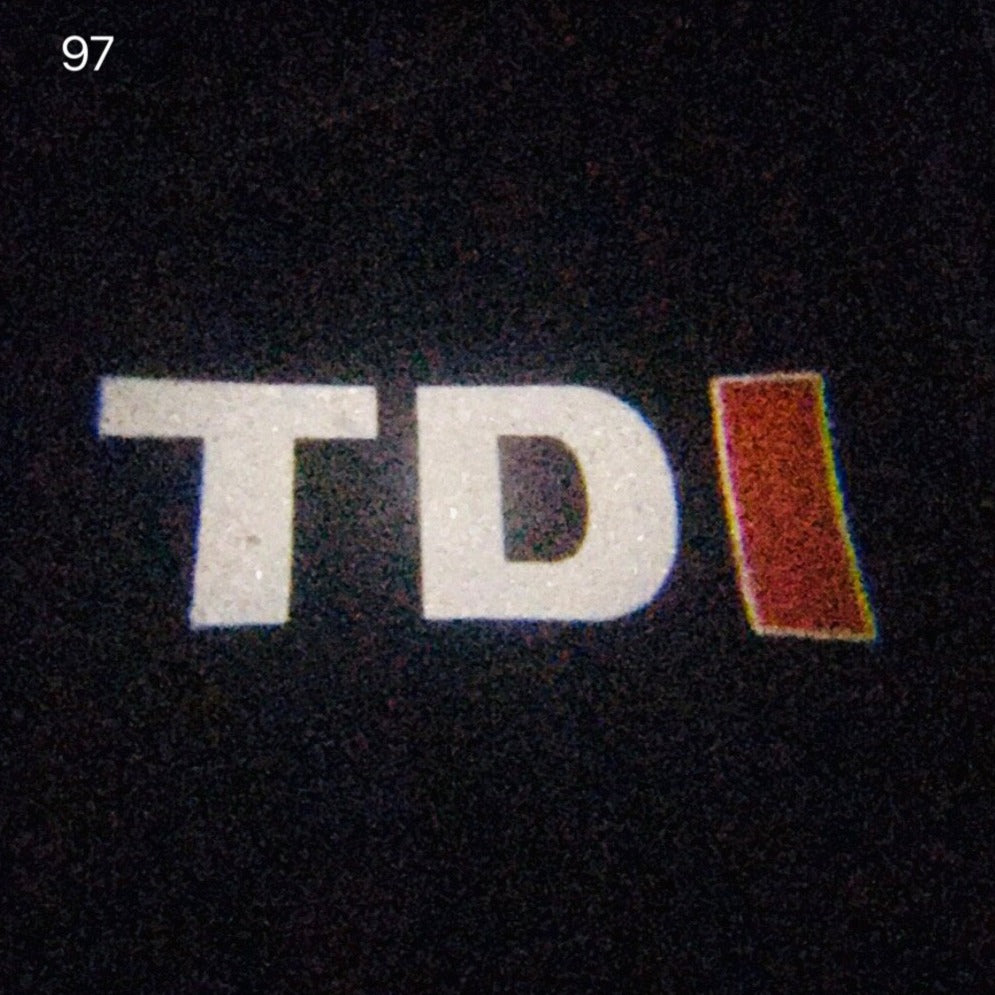 Volkswagen Türleuchten TDI Logo Nr. 56 (Menge 1 = 2 Logofilme /2 von Leuchten)
