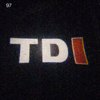 Volkswagen Türleuchten TDI Logo Nr. 56 (Menge 1 = 2 Logofilme /2 von Leuchten)
