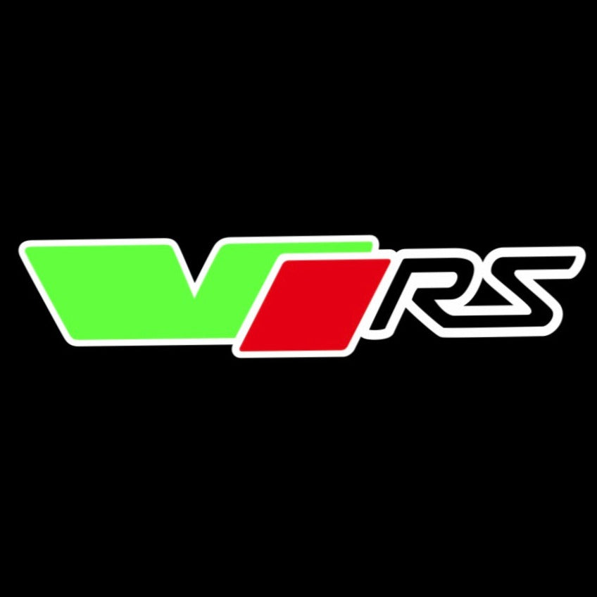 SKODA VRS LOGO PROJECTOT LIGHTS Nr.20 (quantité 1 = 2 Logo Film / 2 feux de porte)