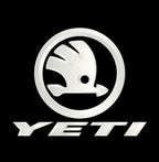 LUCES CON LOGO SKODA YETI Nr.53 (cantidad 1 = 2 Película con Logo / 2 luces de puerta)