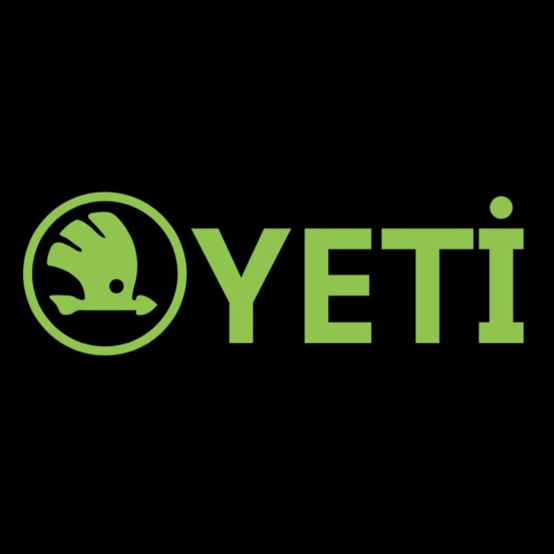 SKODA YETI LOGO LIGHTS Nr.111 (quantité 1 = 2 Logo Film / 2 feux de porte)