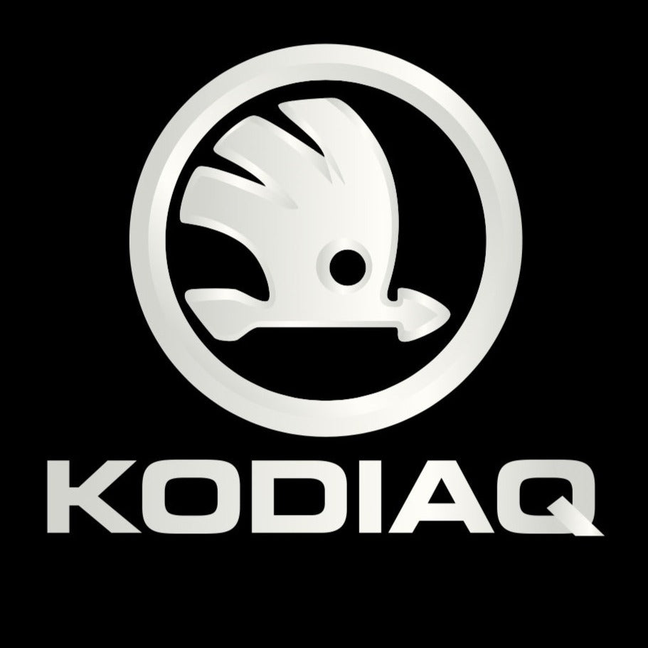 SKODA KODIAQ LOGO LIGHTS Nr.51 (quantité 1 = 2 Logo Film / 2 feux de porte)