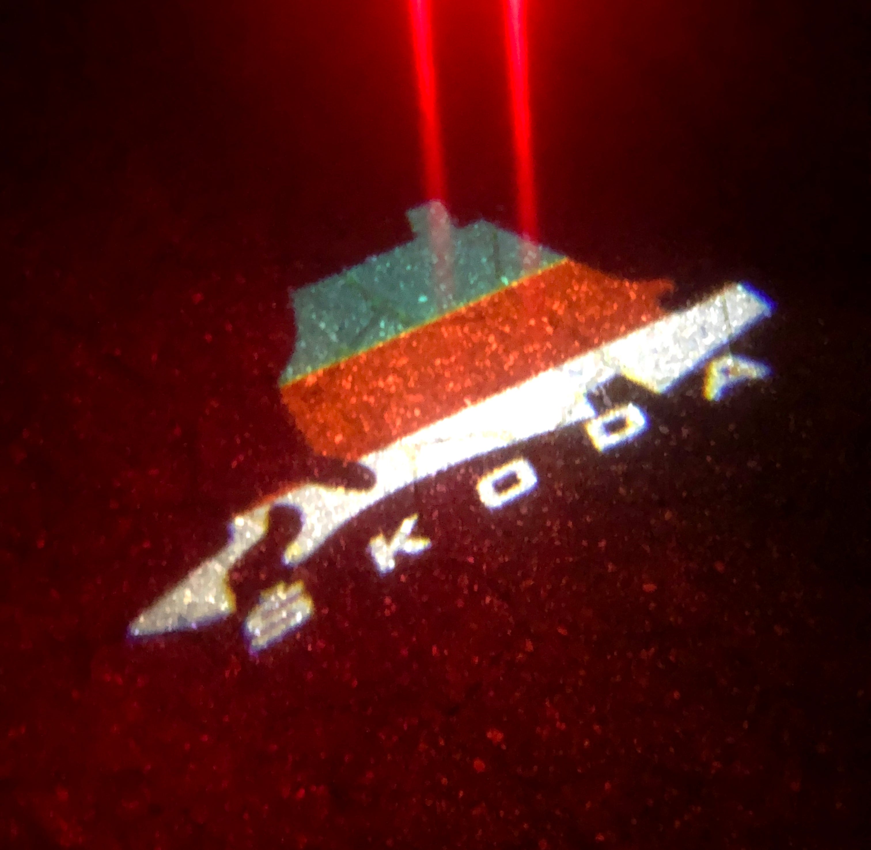SKODA LOGO PROJECTOT LIGHTS Nr.48 (cantidad 1 = 2 logo película / 2 luces de puerta)