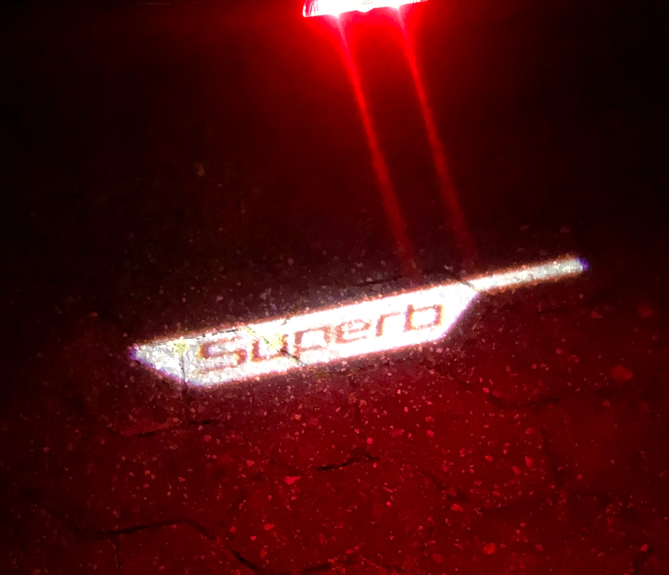 SKODA LOGO PROJECTOT LIGHTS Nr.70 (quantità 1 = 2 Logo Film / 2 luci porta)