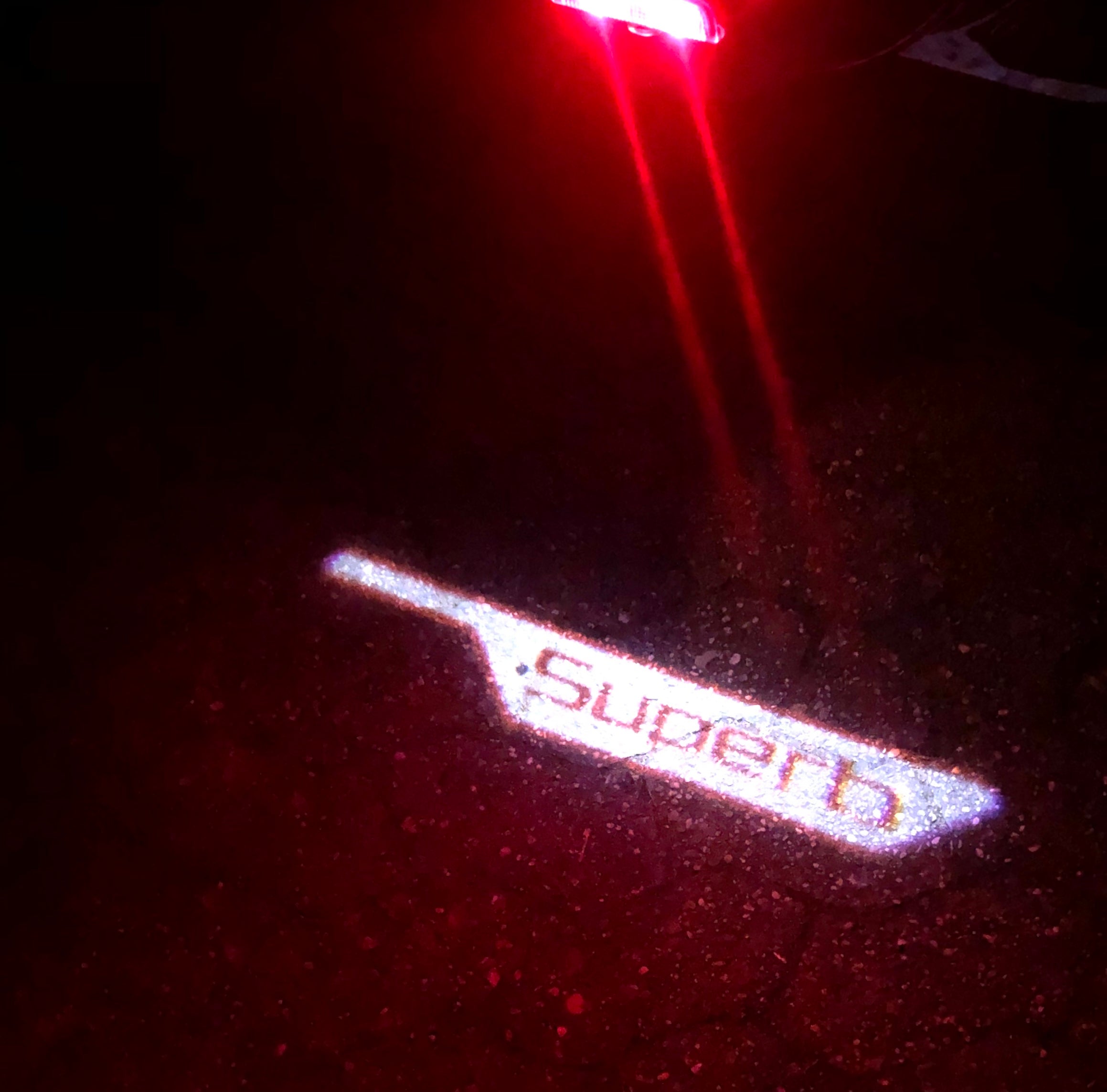 SKODA LOGO PROJECTOT LIGHTS Nr.70 (quantità 1 = 2 Logo Film / 2 luci porta)