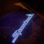 Alfa Romeo SPORTIVA LOGO PROJECTOR LIGHTS Nr.98 (quantité 1 = 2 Logo Film / 2 portes lumières)