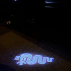 Alfa Romeo Bscione Schlange LOGO PROJECTOT LIGHTS Nr.53 (Menge 1 = 2 Logo Film / 2 Türleuchten)