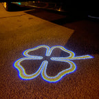 Alfa Romeo Quadrifoglio Verde LOGO PROJECTOT LIGHTS No.33 (quantité 1 = 2 Logo Film / 2 par lumières)