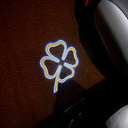 Alfa Romeo Quadrifoglio Verde LOGO PROJECTOT LIGHTS No.33 (quantité 1 = 2 Logo Film / 2 par lumières)