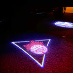 Alfa Romeo LOGO PROJECTOT LIGHTS Nr.20 (quantité 1 = 2 Logo Film / 2 feux de porte)