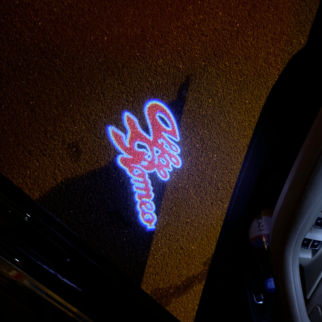 ALFA ROMEO LOGO PROJECTOR LIGHTS Nr.35 (quantité 1 = 2 Film Logo / 2 feux de porte)