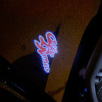 ALFA ROMEO LOGO PROJECTOR LIGHTS Nr.35 (quantité 1 = 2 Film Logo / 2 feux de porte)