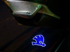 SKODA LOGO PROJECTOT أضواء Nr.16 (كمية 1 = 2 شعار فيلم / 2 أضواء الباب)