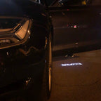 SKODA VRS LOGO PROJECTOR LIGHTS Nr.33 (quantité 1 = 2 Logo Film / 2 porte lumières)