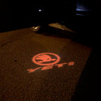 SKODA LOGO PROJECTOR LIGHTS Nr.61 (quantité 1 = 2 Film Logo / 2 lumières de porte)