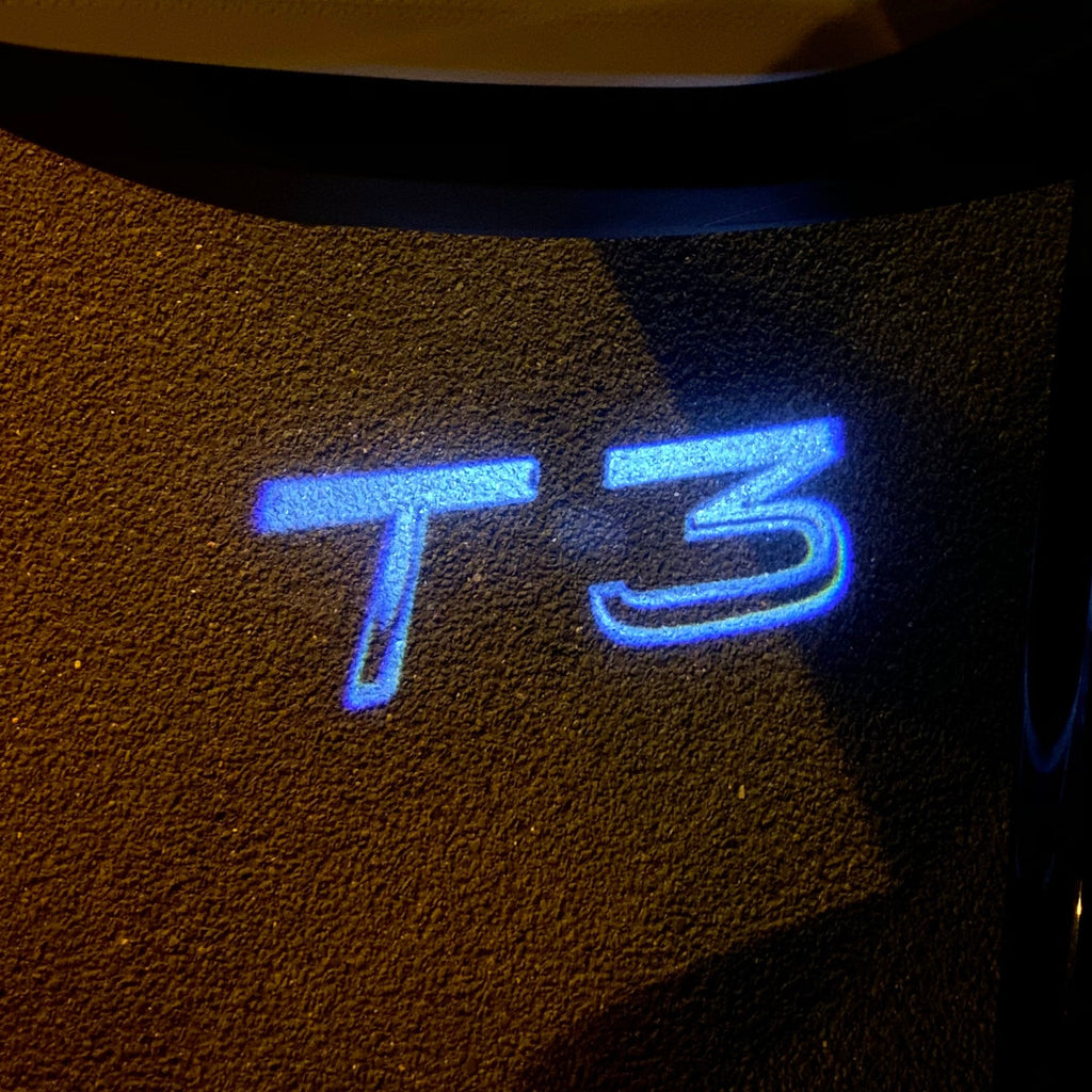 Volvo LOGO PROJECROTR LIGHTS Nr.130 (quantità 1 = 2 logo film / 2 luci porta)