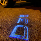Volvo LOGO PROJECROTR LIGHTS Nr.129 (Menge 1 = 2 Logo Film / 2 Türleuchten)