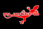 AUDI QUATTRO GECKO LOGO PROJECTOT LIGHTS Nr.63 (Menge 1 = 2 Logofolien /2 Türleuchten)