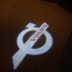 Volvo LOGO PROJECTOR LIGHTS Nr.54 (الكمية 1 = 2 شعار فيلم / 2 أضواء باب)