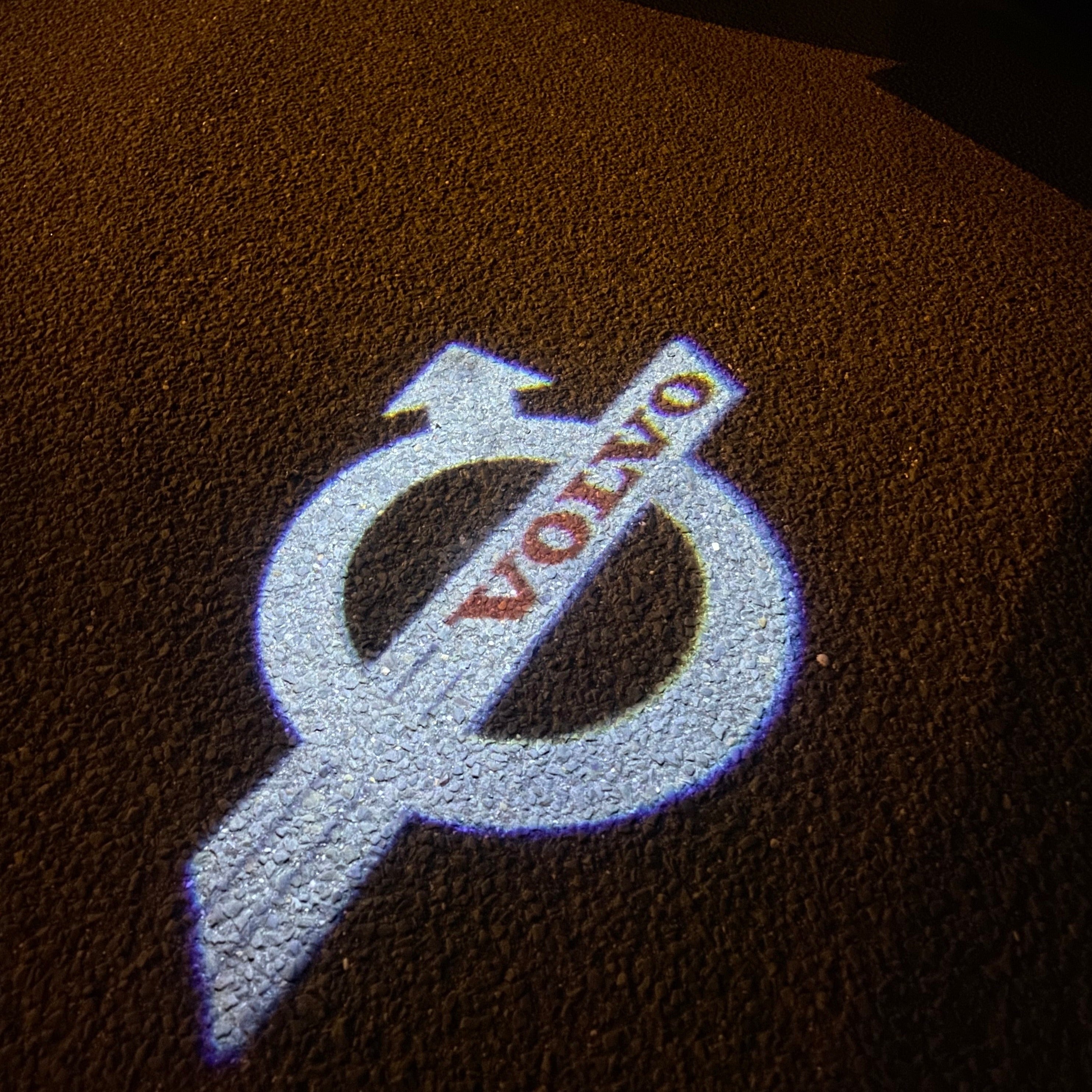 Volvo LOGO PROJECROTR LIGHTS Nr.54 (cantidad 1 = 2 logo película / 2 luces de puerta)