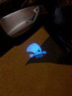 SKODA LOGO PROJECTOT LIGHTS Nr.45 (quantité 1 = 2 Logo Film / 2 feux de porte)