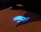 SKODA LOGO PROJECTOT LIGHTS Nr.45 (quantité 1 = 2 Logo Film / 2 feux de porte)