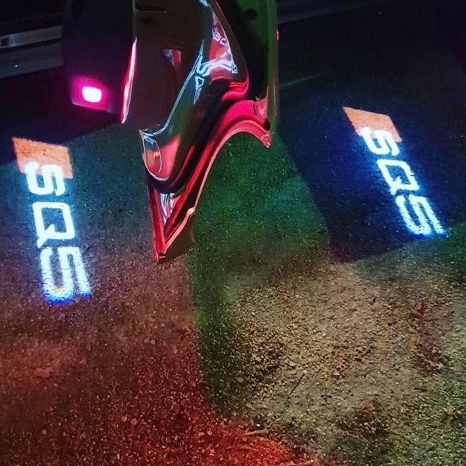 AUDI LOGO PROJECT LIGHTS Nr.58 (quantità 1= 2 Logo Films /2 porta luci）