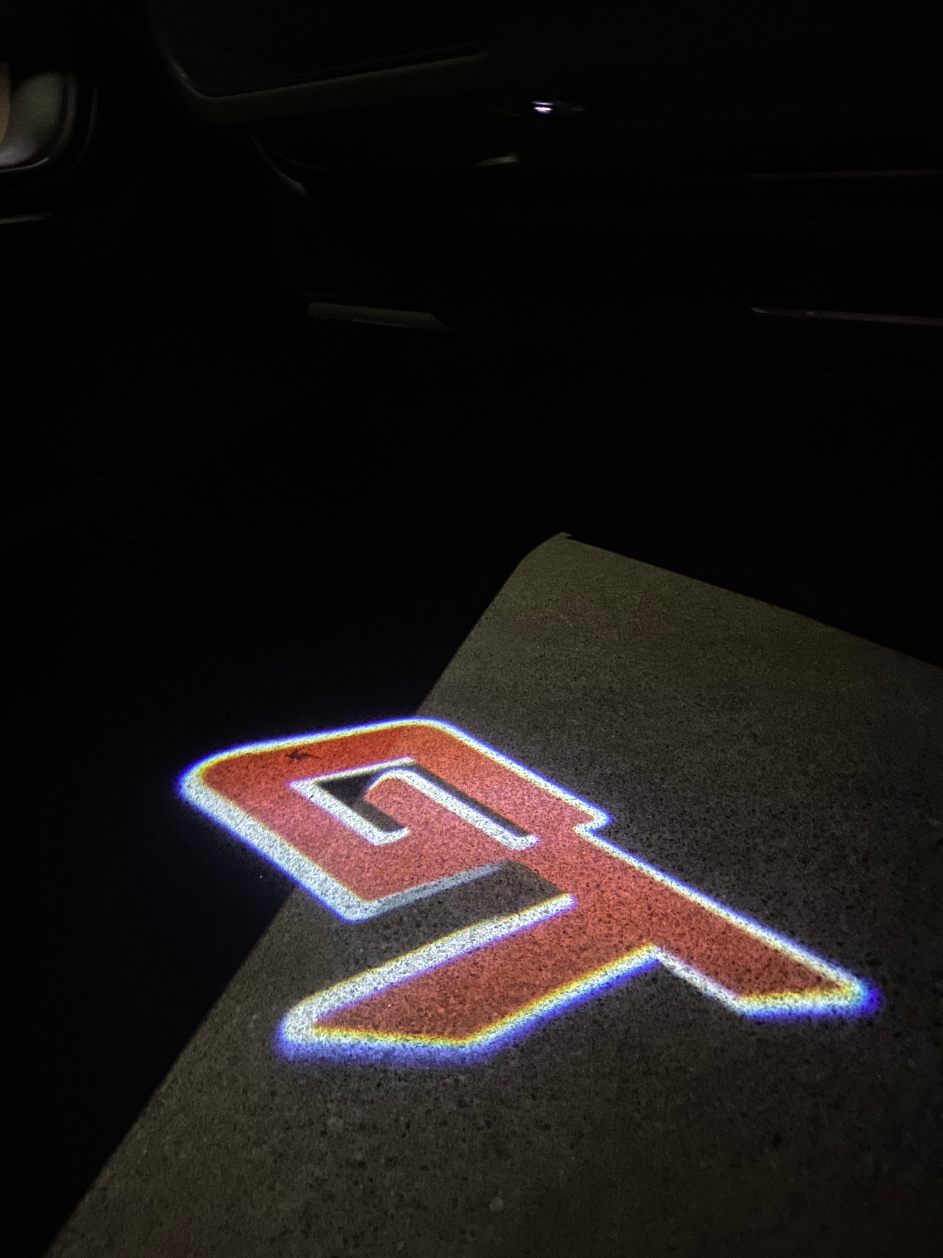 Volvo LOGO PROJECROTR LIGHTS Nr.112 (cantidad 1 = 2 logo película / 2 luces de puerta)