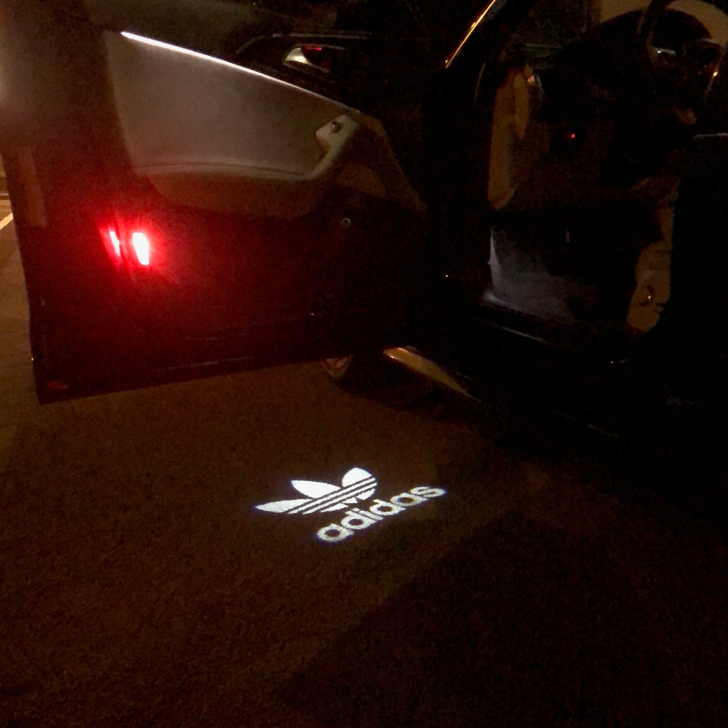 ADIDAS Logo door lights Nr.247 (quantity 1 = 1 sets/2 door lights) Collaboration Series LOGO