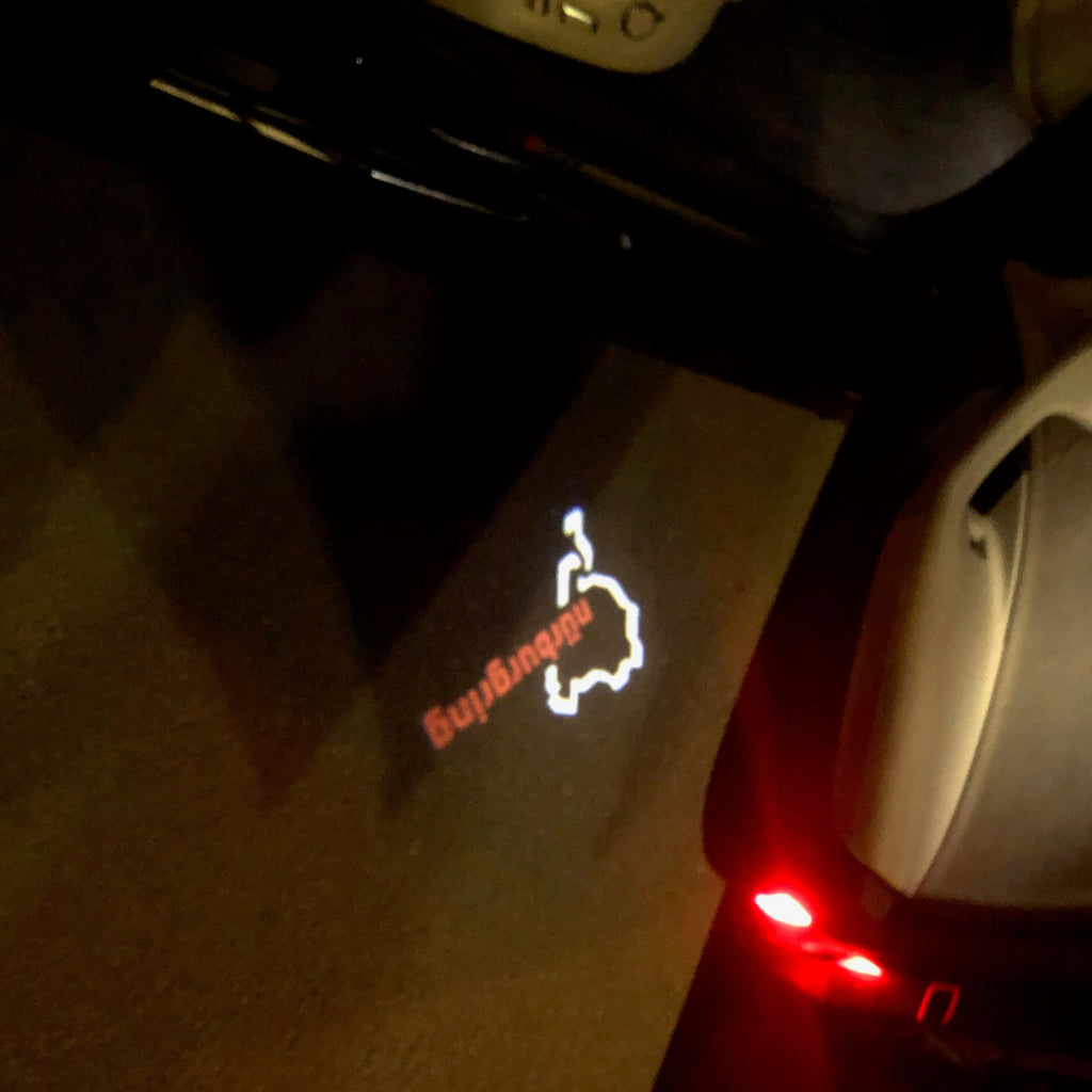 Nüeburgring Logo Nr.192 (quantità 1 = 2 Logo Film /2 porta luci)