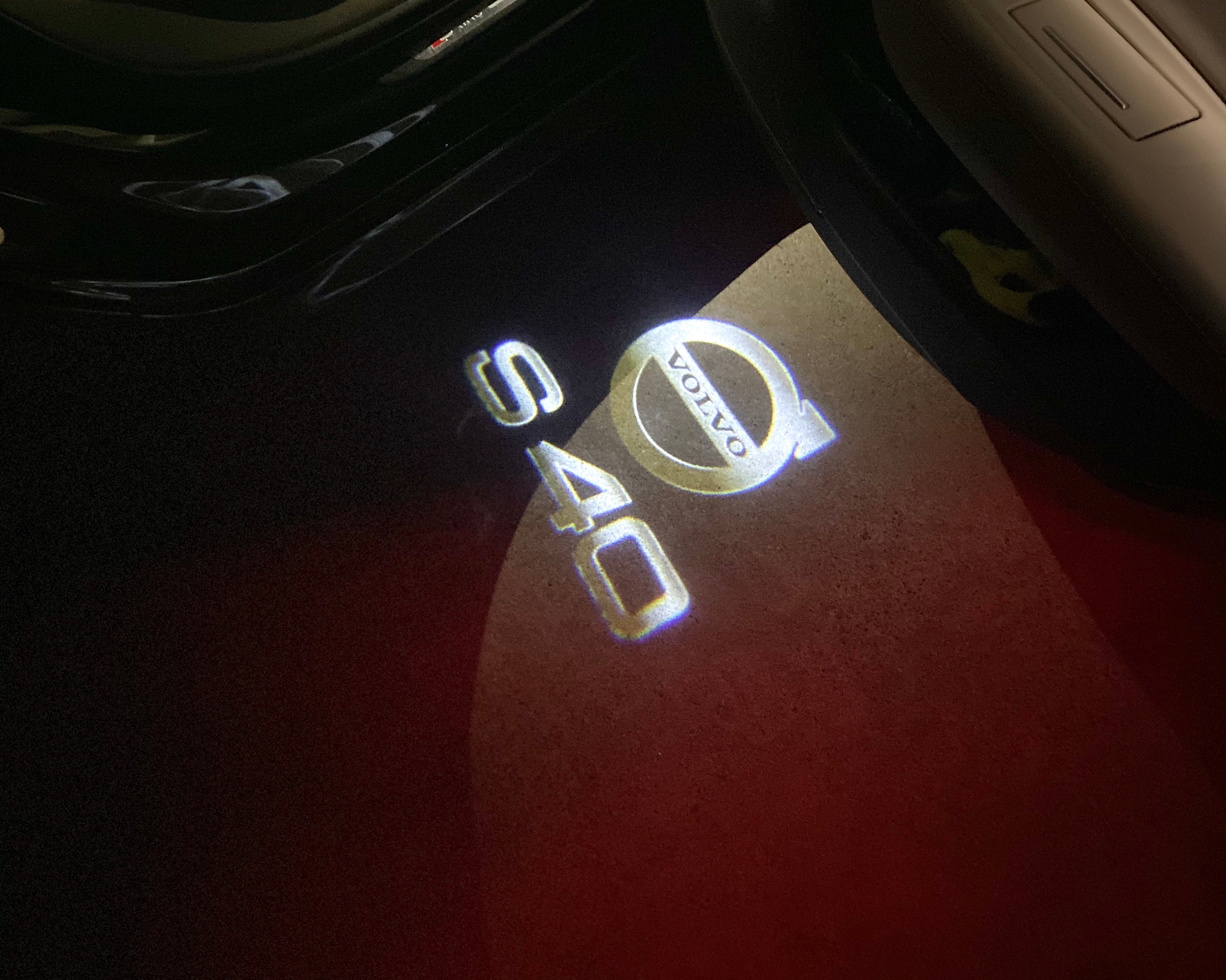Volvo LOGO PROJECROTR LIGHTS Nr.109 (cantidad 1 = 2 logo película / 2 luces de puerta)