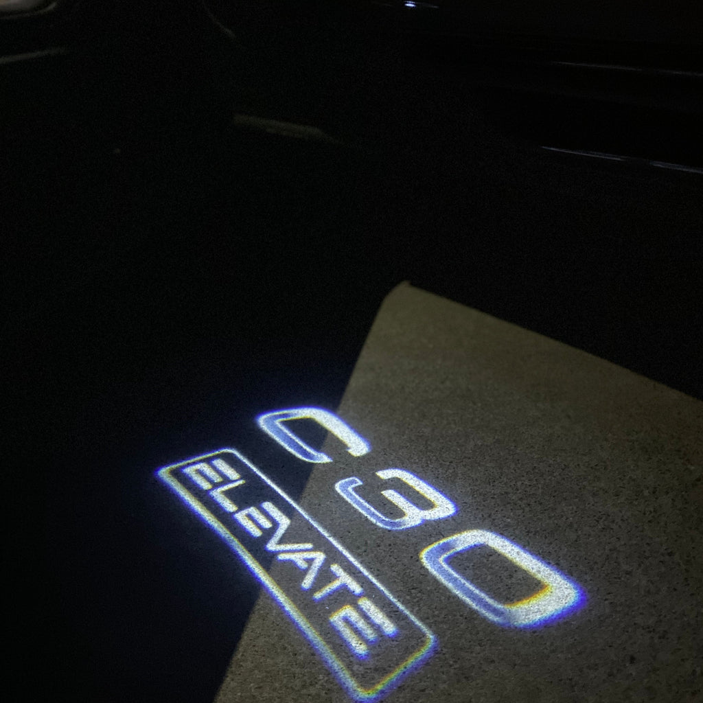 Volvo LOGO PROJECROTR LIGHTS Nr.121 (cantidad 1 = 2 logo película / 2 luces de puerta)