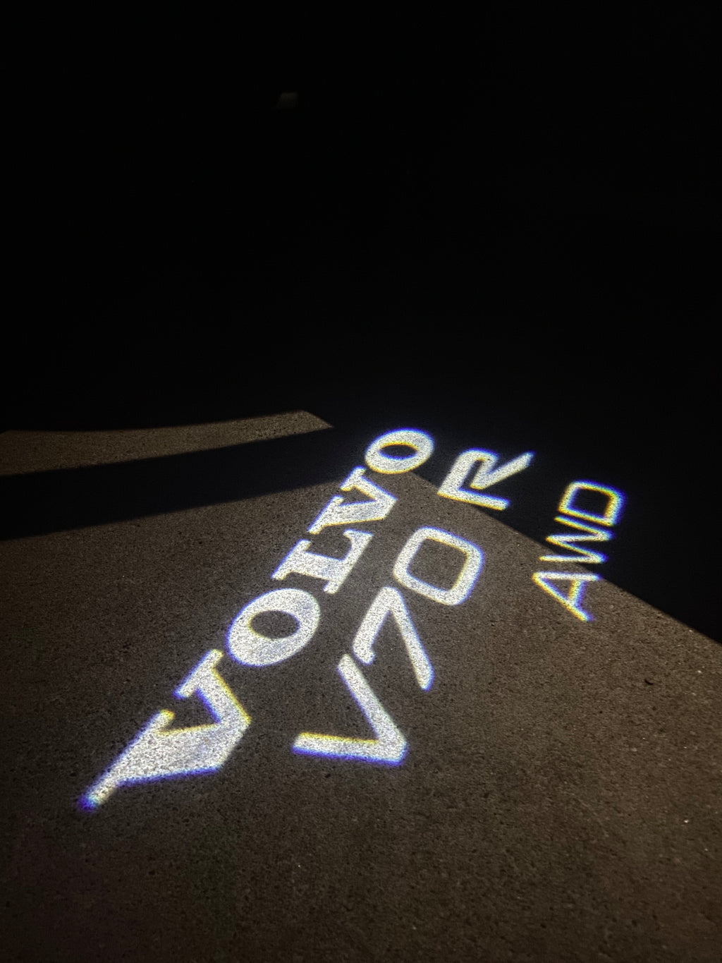 Volvo LOGO PROJECROTR LIGHTS Nr.105 (quantité 1 = 2 Logo Film / 2 feux de porte)
