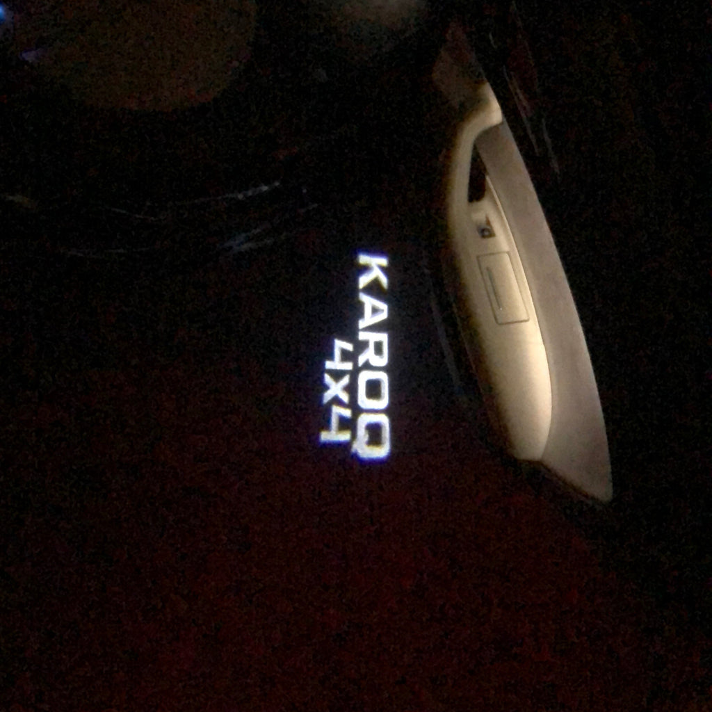 Skoda sign projection Light no.96 (qty.1 = 2 sign film / 2 Door Lights)